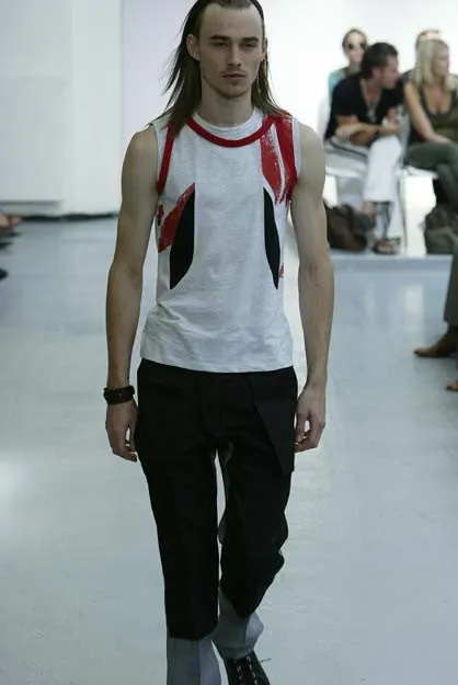 2003 Deconstructed Tank Top with Extended Hem