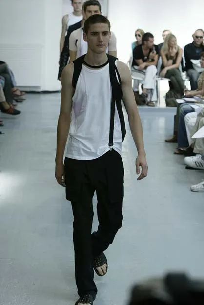 2003 Deconstructed Tank Top with Extended Hem