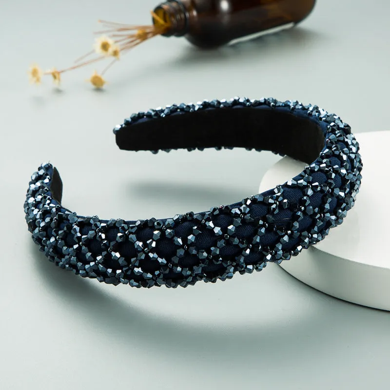 2021 new woven beaded headband