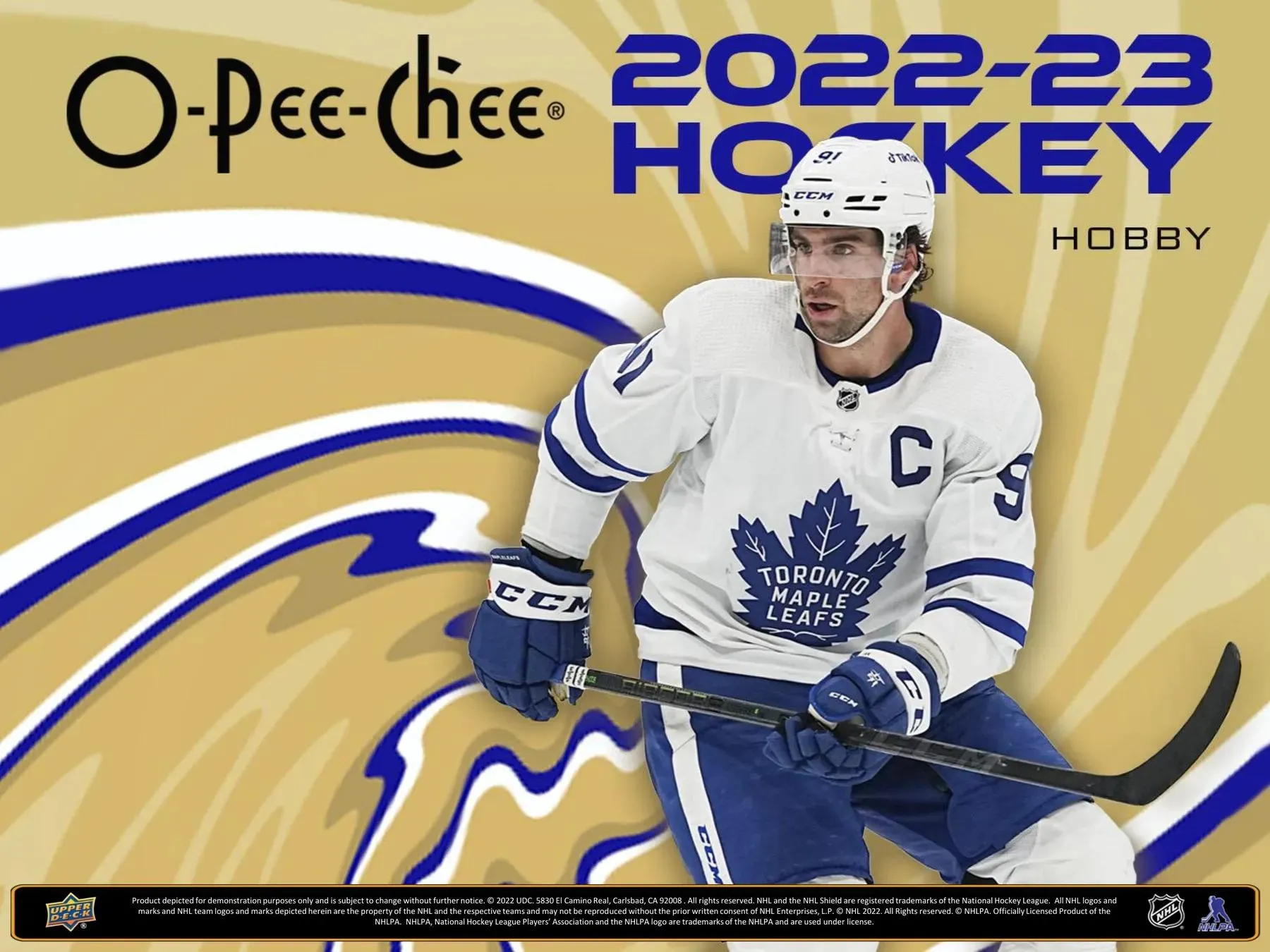 2022/23 Upper Deck O-Pee-Chee Hockey Hobby Box 18 Packs per Box, 10 Cards Per Pack