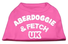 Aberdoggie UK Screenprint Shirts Bright Pink XS (8)