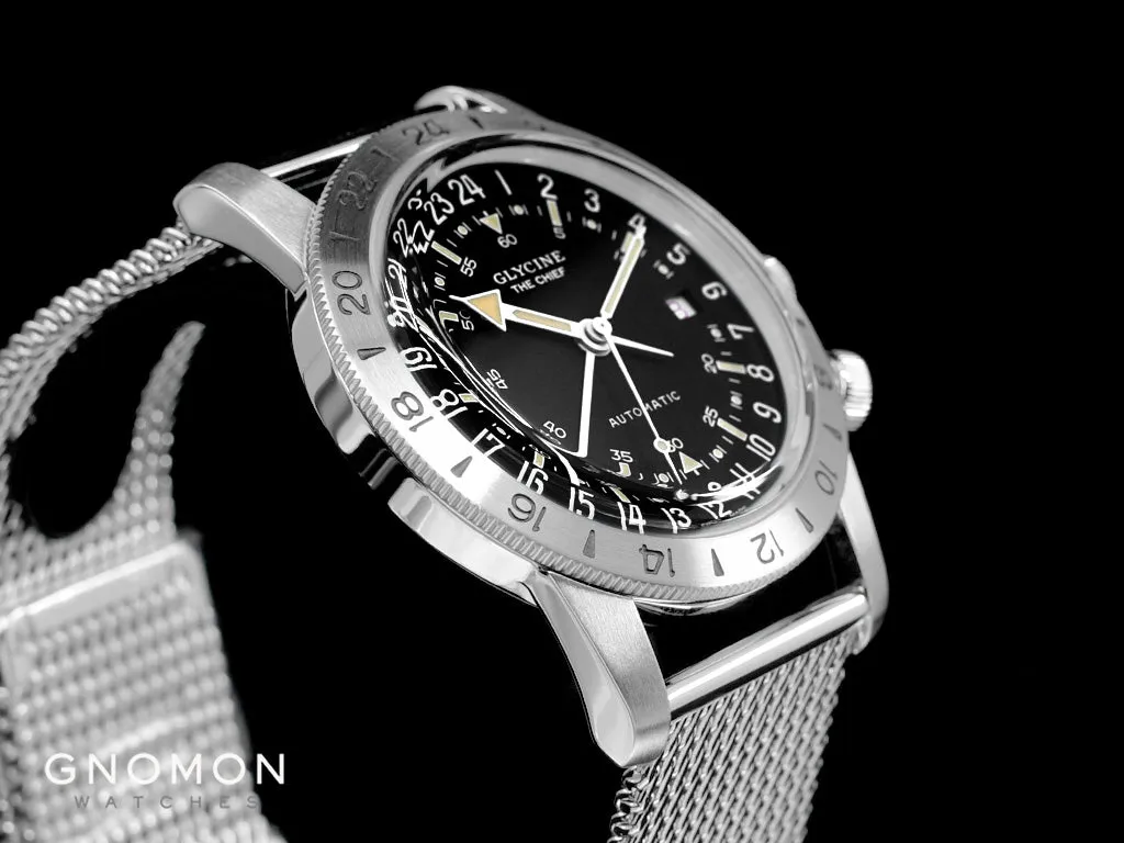 Airman “The Chief” GMT Black - Bracelet Ref. GL0464