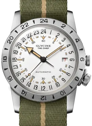 Airman “The Chief” Purist White - Military Nylon Strap Ref. GL0475