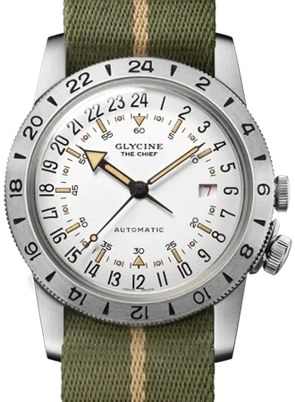 Airman “The Chief” Purist White - Military Nylon Strap Ref. GL0475