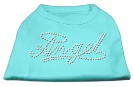 Angel Rhinestud Shirt Aqua M (12)