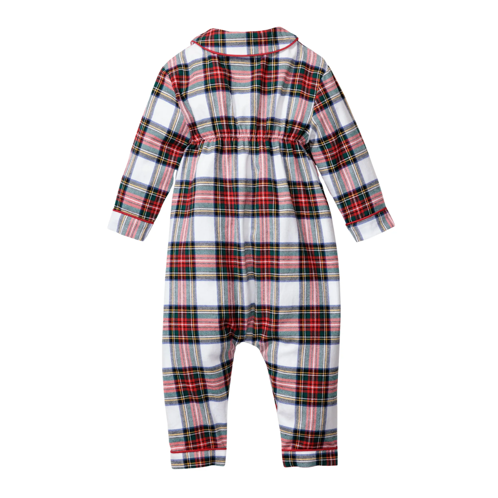 Baby's Brushed Cotton Cambridge Romper in Balmoral Tartan