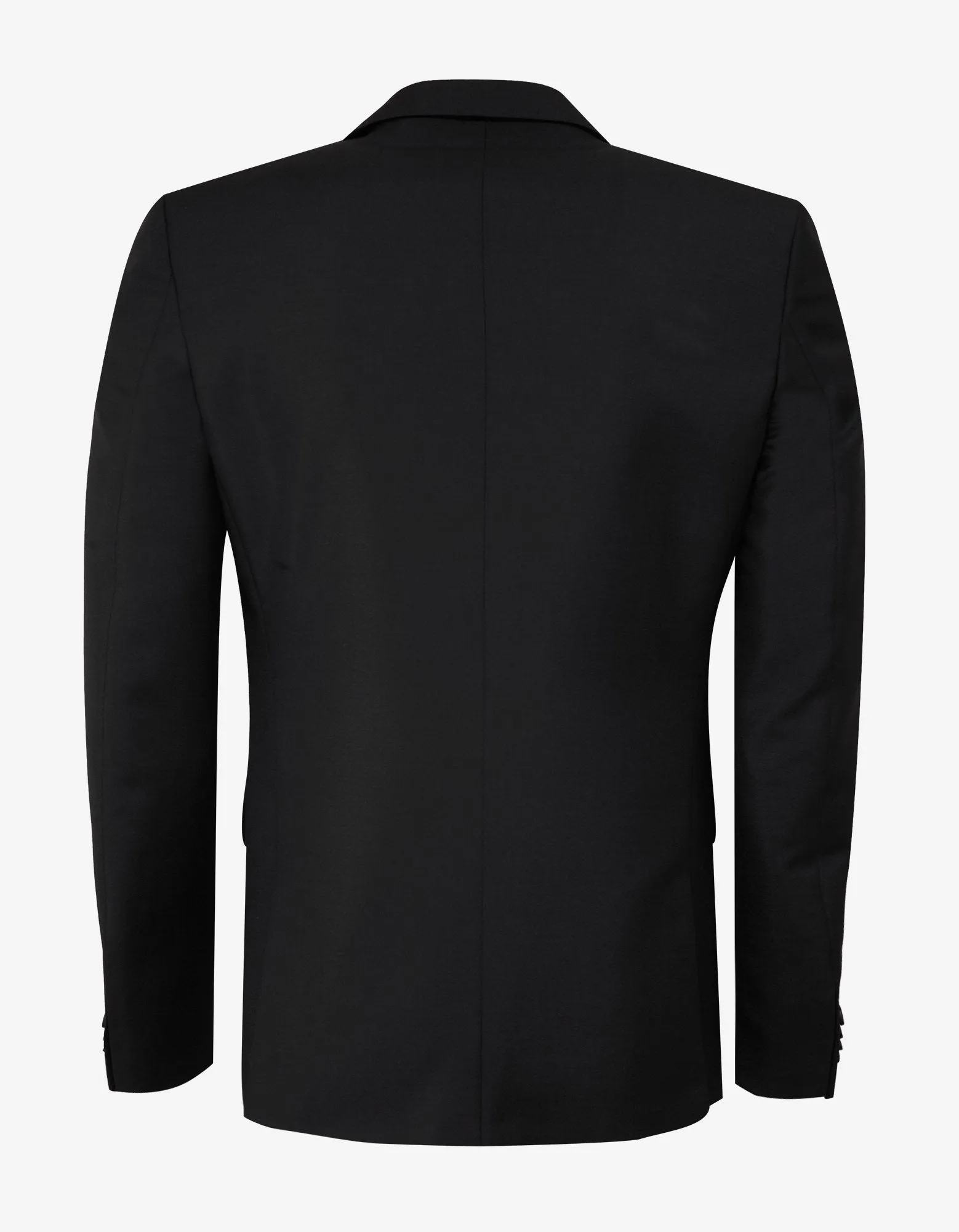 Black Mohair Blend Slim Fit Suit