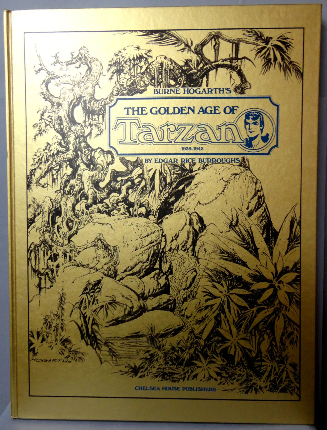 BURNE HOGARTH's The Golden Age of TARZAN 1939-1942  Signed # Limited Ed Edgar Rice Burroughs Full Size Color Sunday Comic Strips Reprints