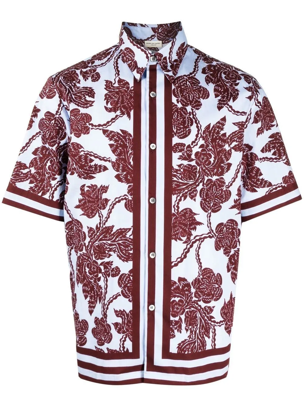 CLASEN FLORAL PRINT SHORT SLEEVE SHIRT