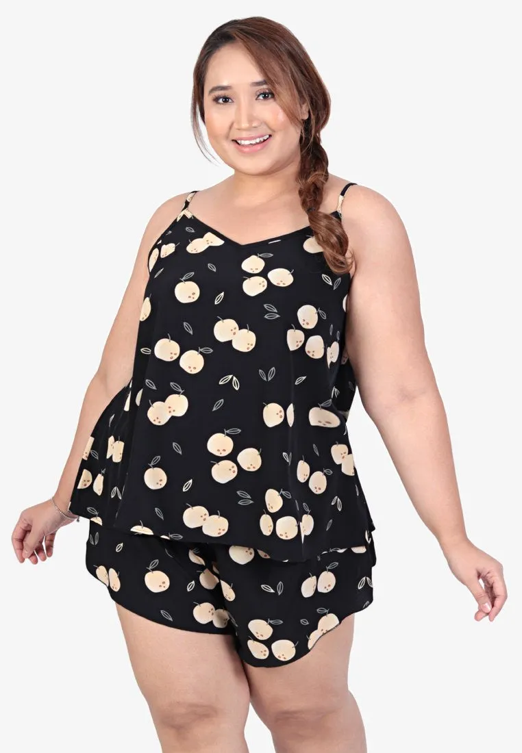 Cutiepie Short Sleepwear Set - Black