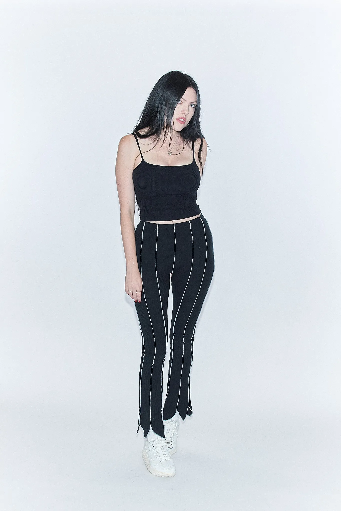 Dead Leaf Tencel Rib Pants