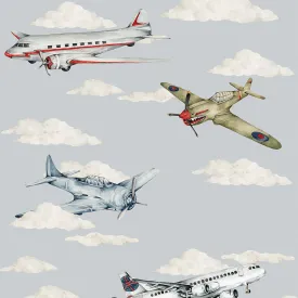 DEKORNIK Planes Color Wallpaper