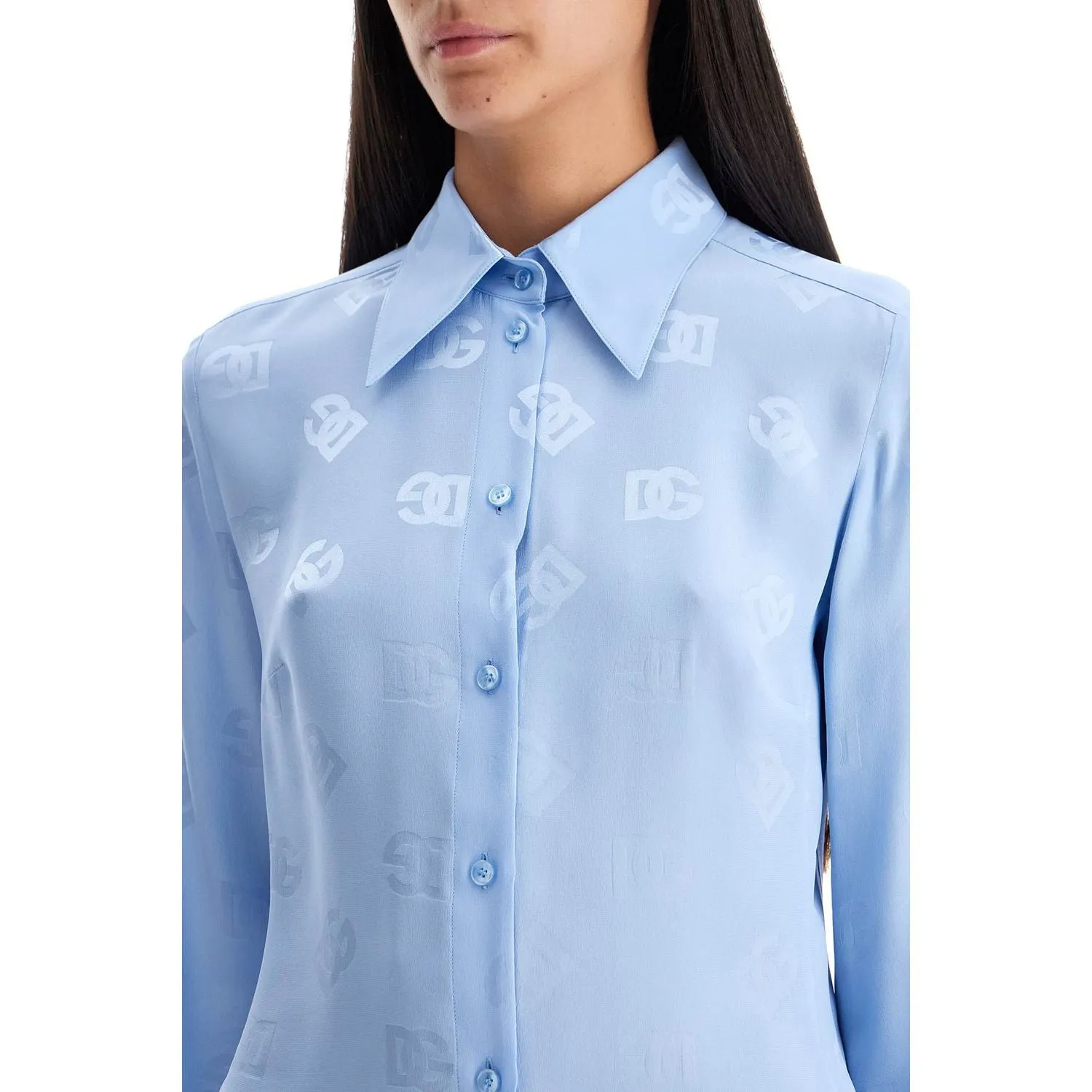 Dolce & Gabbana silk dg shirt