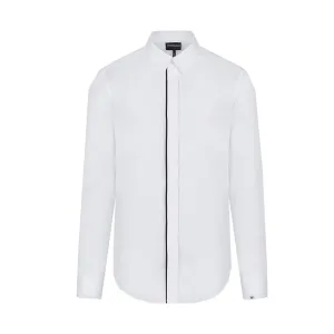 Emporio Armani White Long Sleeved Shirt