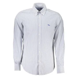 Harmont & Blaine Elegant Striped Button-Down Cotton Shirt