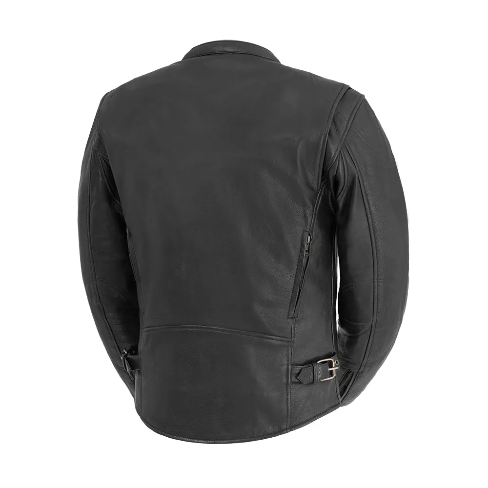 Indy Men's Motorcycle Leather Jacket