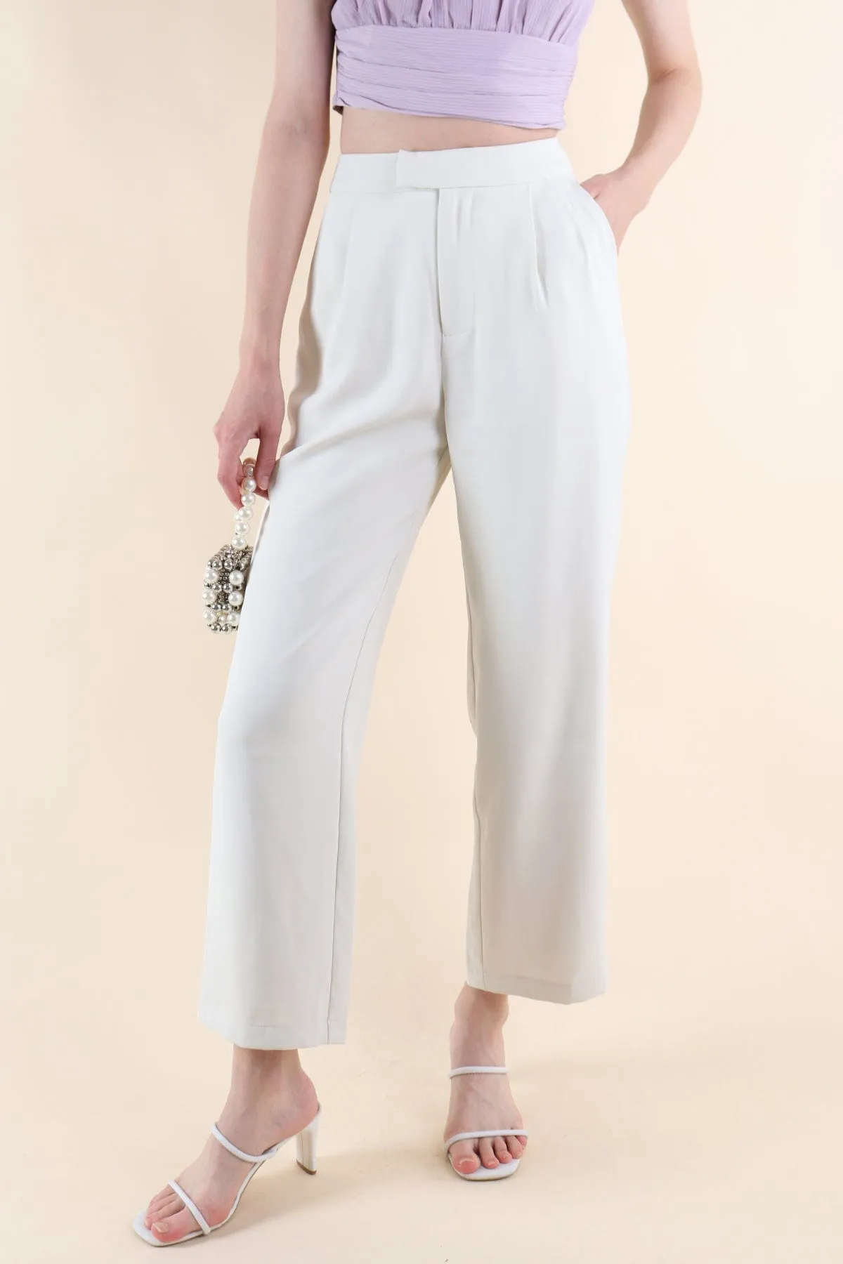 JIRA TROUSER PANTS IN CREAM