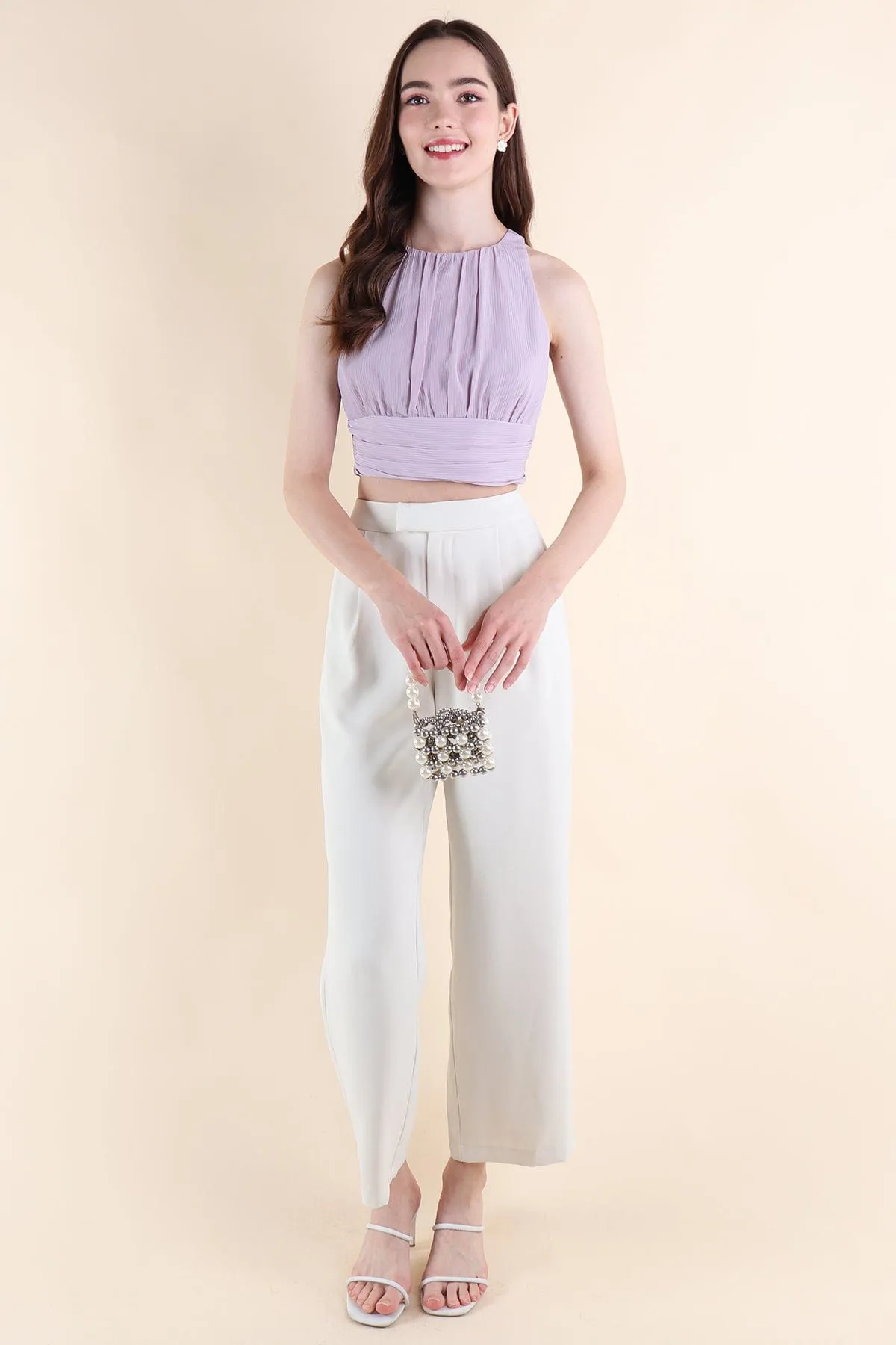 JIRA TROUSER PANTS IN CREAM