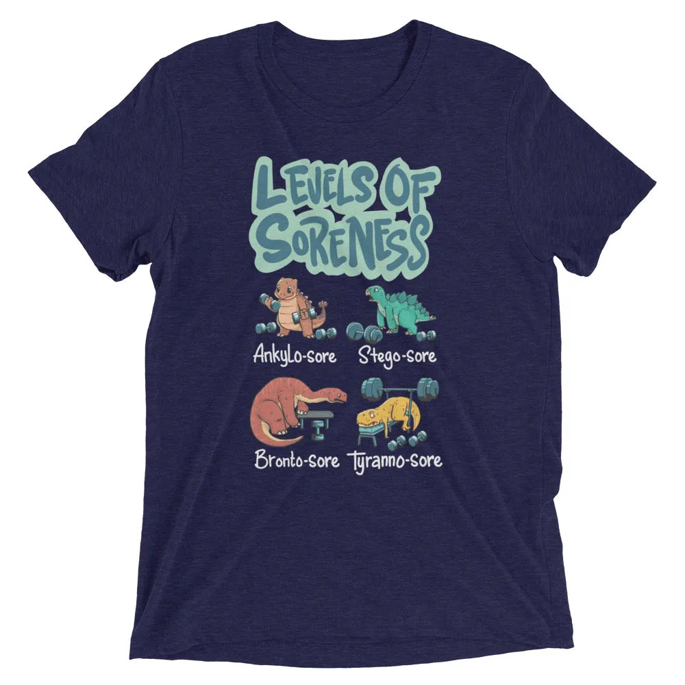 Levels of Soreness Dino Tee ( Unisex)