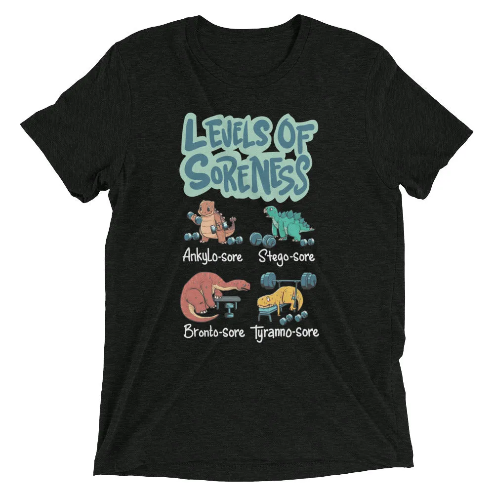 Levels of Soreness Dino Tee ( Unisex)