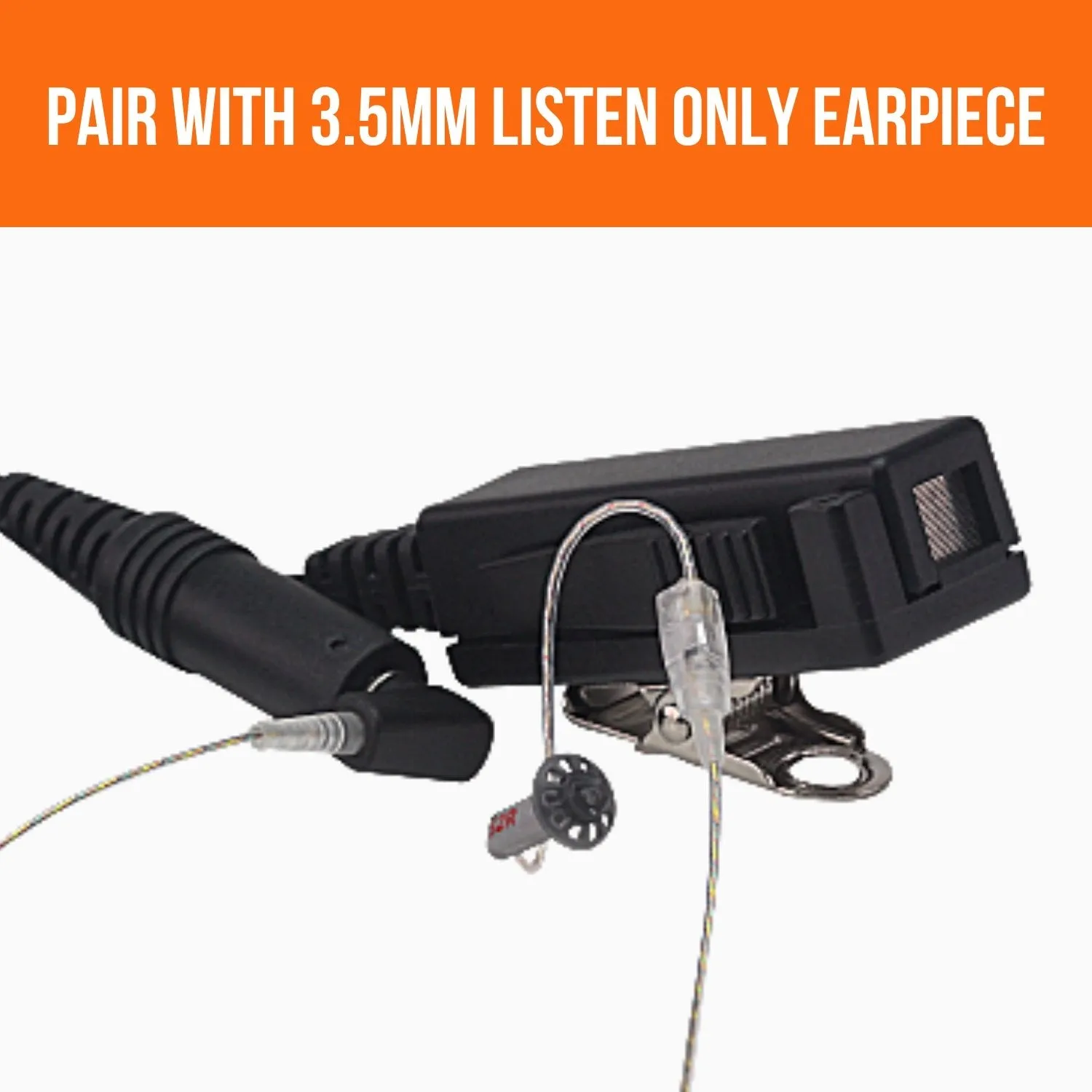 N-ear 2-Wire PTT Kit, Tait TP, 3.5mm Port