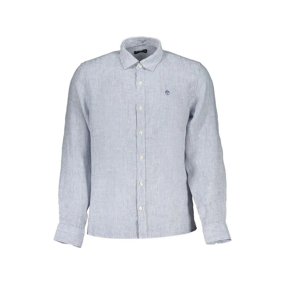 North Sails Blue Linen Shirt