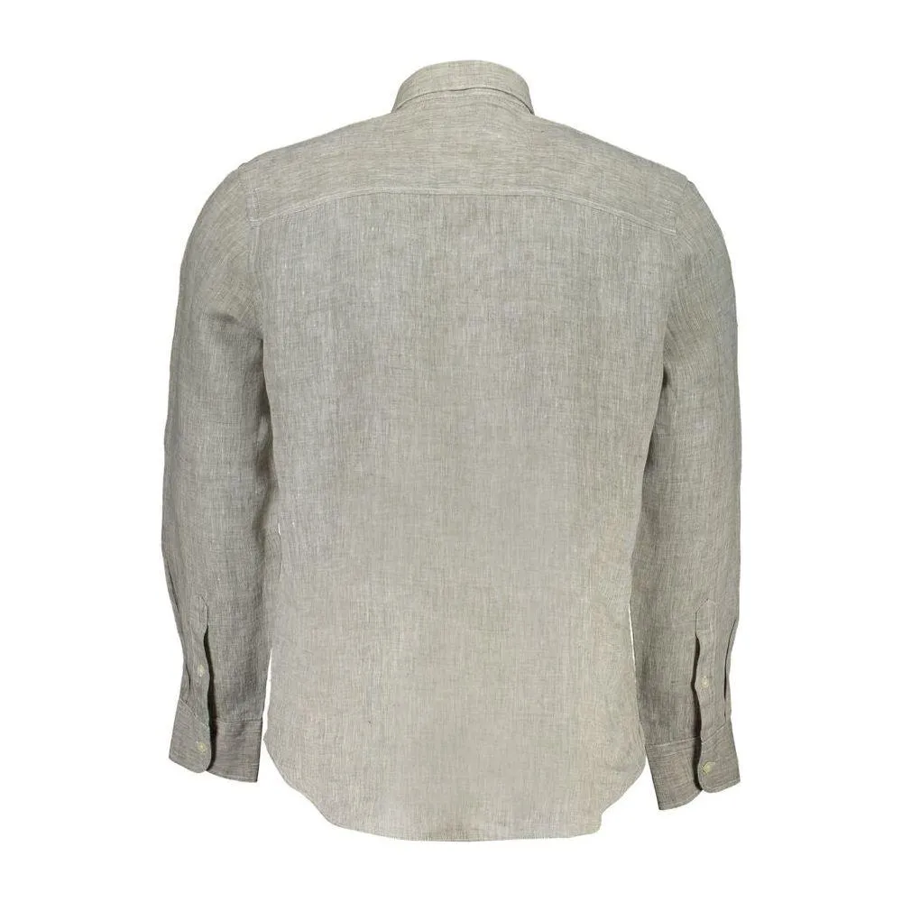 North Sails Gray Linen Shirt