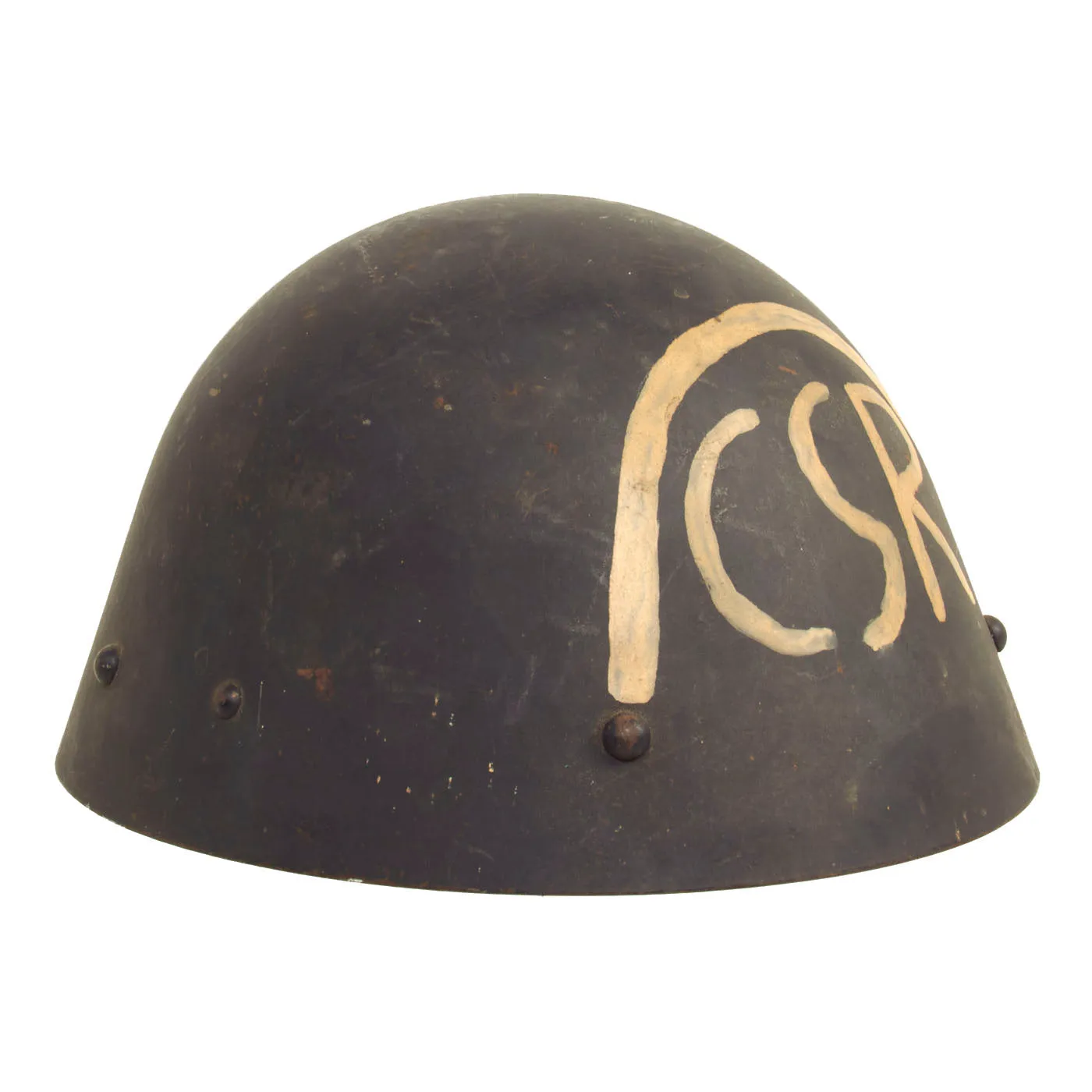 Original Czechoslovakian WWII Přilba vz. 32 “M32” Steel Combat Helmet - Complete