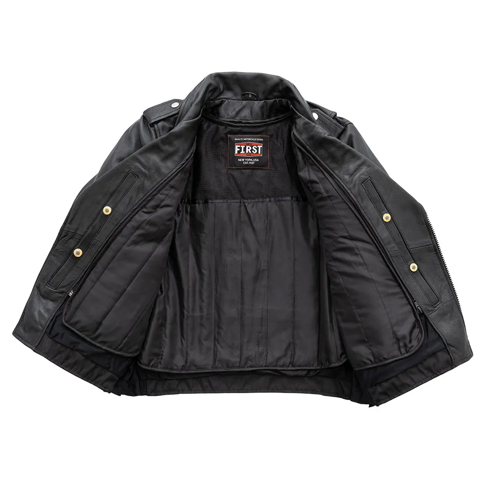 Popstar - Women's  Motorcycle Leather Jacket