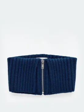 Pure cashmere collar