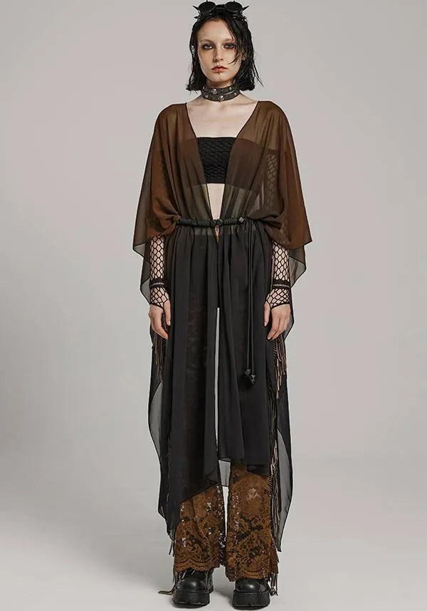 Stevie Sheer [Black/Brown] | SHAWL*