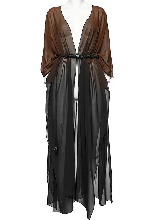 Stevie Sheer [Black/Brown] | SHAWL*