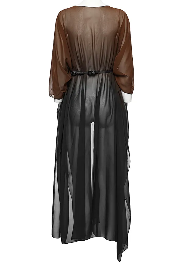 Stevie Sheer [Black/Brown] | SHAWL*