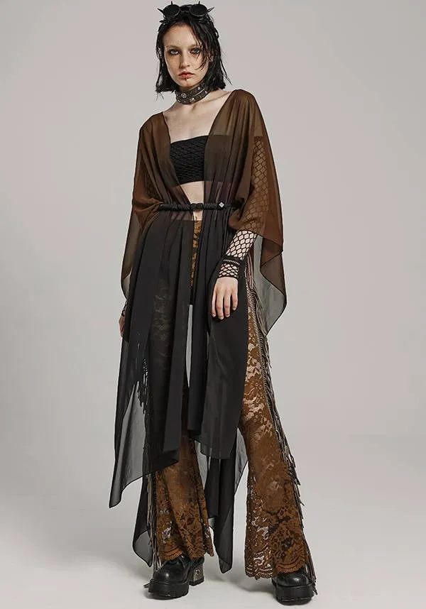 Stevie Sheer [Black/Brown] | SHAWL*