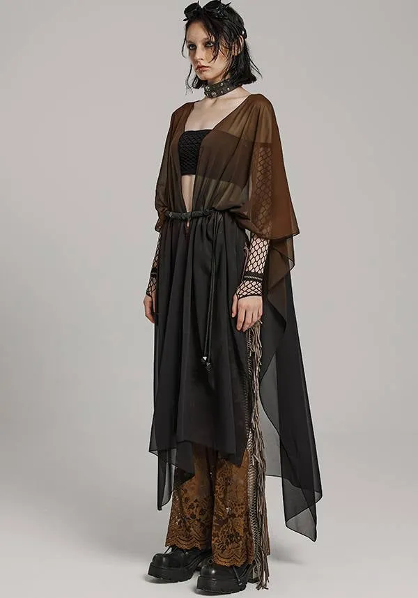 Stevie Sheer [Black/Brown] | SHAWL*