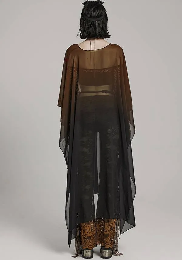 Stevie Sheer [Black/Brown] | SHAWL*